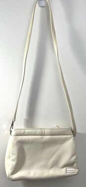 Studio Works Off White Shoulder Strap/Clutch Purse Very Clean!